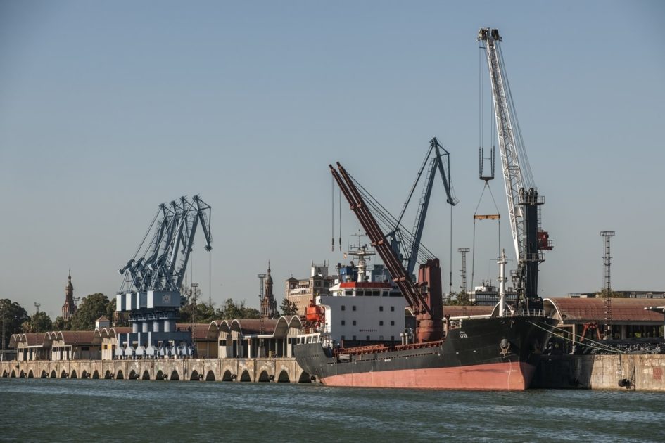 puerto de Sevilla, muelle de Tablada