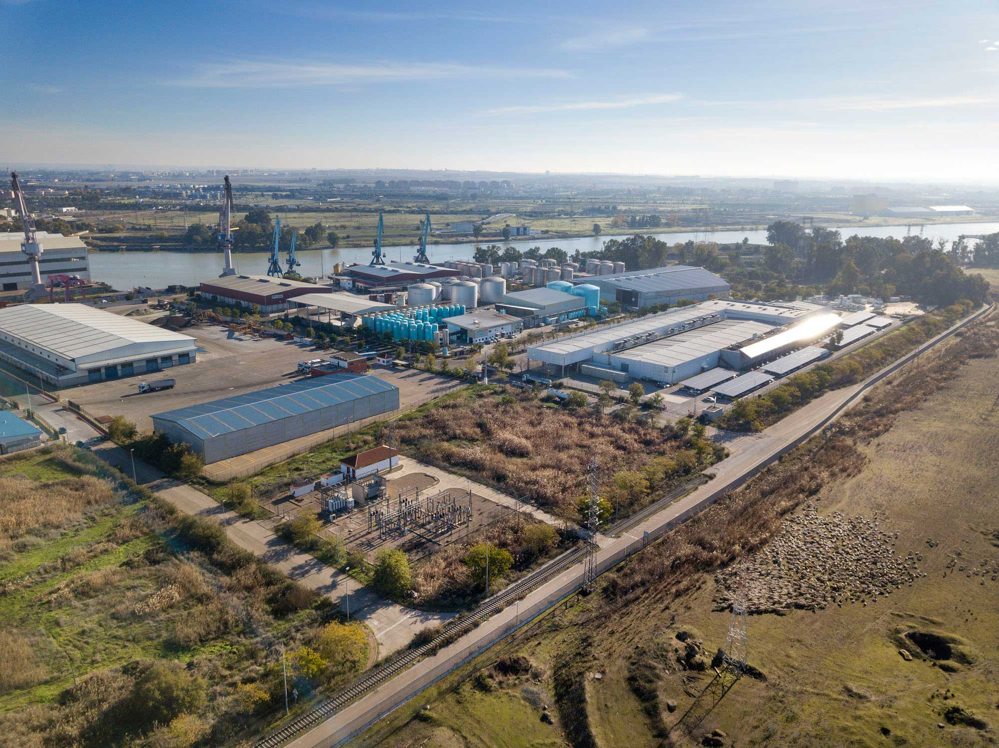 Se amplía la Zona Franca del Puerto de Sevilla - Sevilla, río y puerto