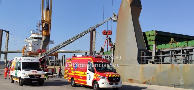 Emergencia, Puerto de Sevilla