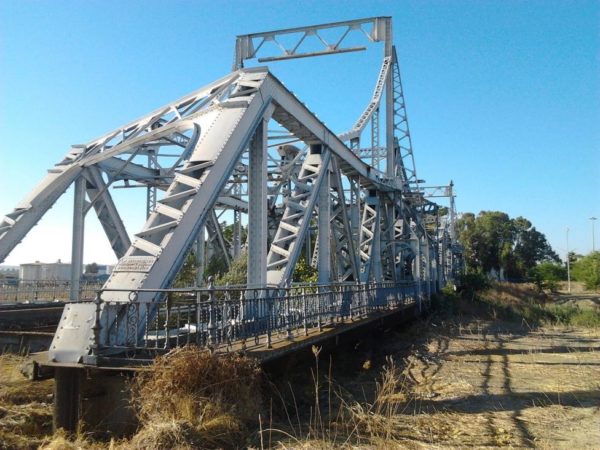 Puente Alfonso XIII, puente de hierro, Sevilla