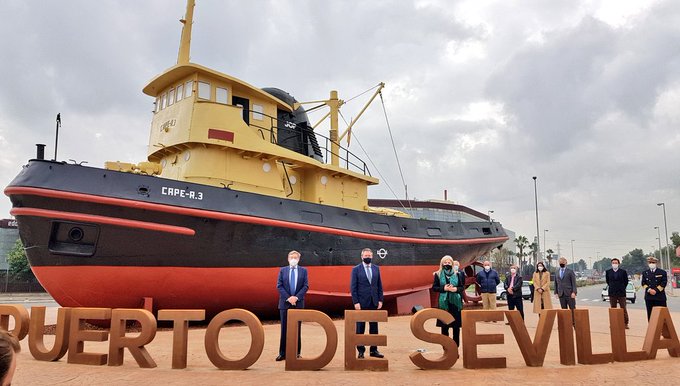 remolcador CAPE, Puerto de Sevilla,150 años,